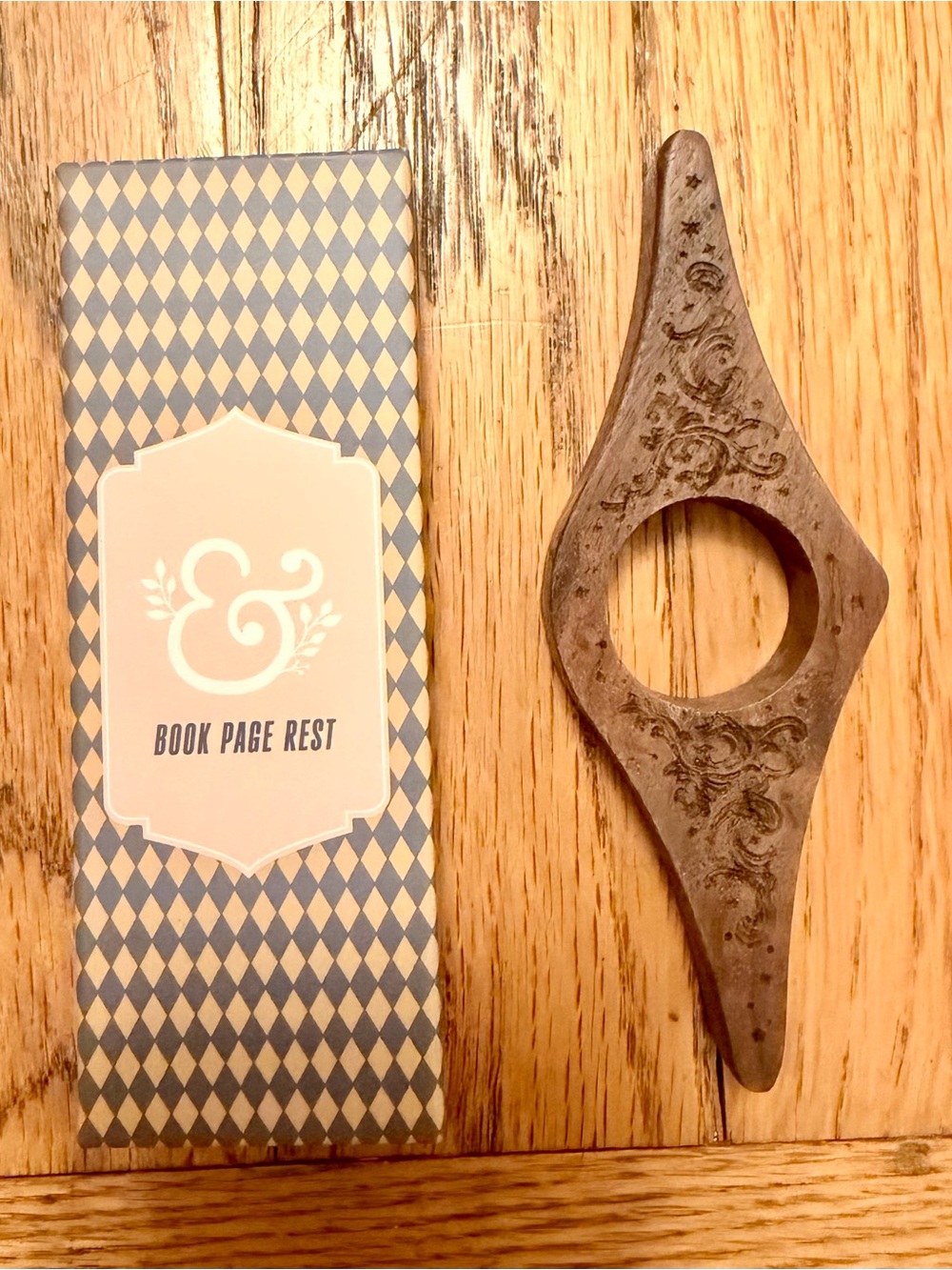 Archer & Olive - wooden book page rest